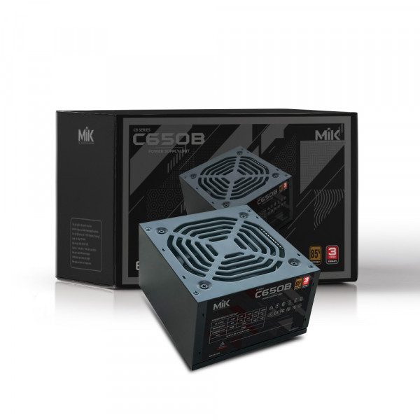 Nguồn MIK SPOWER C650B - 650W 85% Efficiency